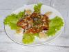 Kolay ve acele karides lezzetli salata
