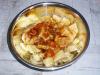 Pakette sebzeli fırında patates: akşam yemeği için bütçe garnitür