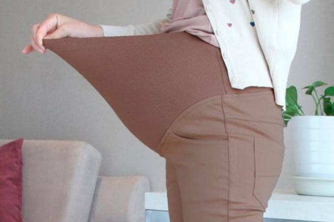 Hamile bir kadın için kendi elinizle kot pantolon nasıl yapılır: adım adım talimatlar